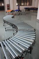 Flexible Expandable Gravity Zinc Plated Steel Roller Conveyor