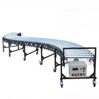 Flexible Extendable Powered Roller Conveyor