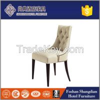 Hotel General use and wooden material fabric leisure sofa chair for sale