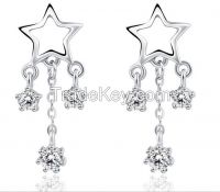 Fashion star chandelier earring OEM