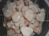 Sea Frozen Blue Shark Steak Skin