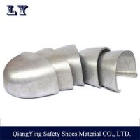 anti puncture aluminum toe cap with rubber strip for labor shoes