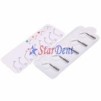 Dental Stainless Steel 5pcs/set Ultrasonic Scaler Scaling Tips