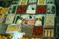 Fresh apples, canned fruits, canned pineapple