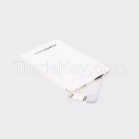 New Arrival Super Slim 4000mah Mobile Power Bank for Promotional Gift