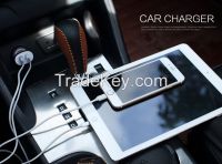 Hot sale Newest Design High speed cell USB phone car charger 5V 2.4A,