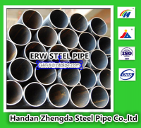 China top quality ERW round welded/black pipe manufacturer