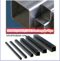 China top quality Hot dip galvanized square and rectangular steel pipe manufacturer