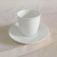 White Porcelain Cups Without A Handle