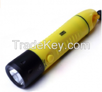 Ourdoor diving waterproof rechargeable aluminium  Cree led flashlight