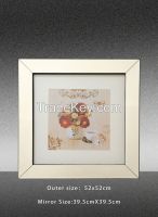 mirror decor clock wall clock From China