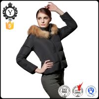 COUTUDI 2016 Top Rated Luxury Ultra Warm Sexy Winter Fur Best Down Coat for Women