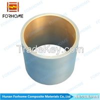 explosion welding clad bimetallic copper steel pipes for gas&oil pipe