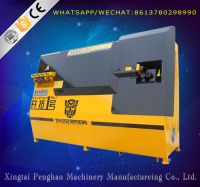 Double direction CNC stirrup bender machine , Automatic steel bar stirrup bending machine