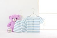 Baby short sleeve short pants suit stripe underwear 