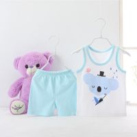 0-3 years baby vest & shorts suit summer use