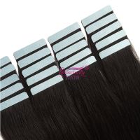 Pu Tape In 100%remy Human Hair Extensions Seamless Skin Weft