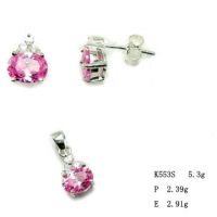 sterling silver jewelry set
