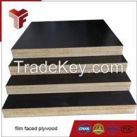 Hot sell black color 15mm film faced plywood for consturction