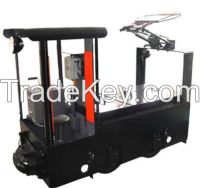 Electric Fuel type 1.5 Tons Trolley Locomotive, High Quality Mining Locomotive, Overhead Locomotive,