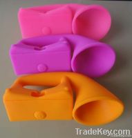 Silicone phone loudspeaker