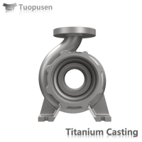 ASTM B367 titanium investment casting valves