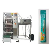 5lanes stick sachet packing machine for facial mask paste From China