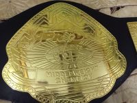 Pride Gold Color Hand Made Championship use Belt Size 51 Inches Length