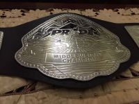 Pride silver Color Hand Made Championship use Belt Size 51 Inches Length