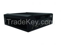 core i3 mini pc 12v 5A fanless design type industrial computer