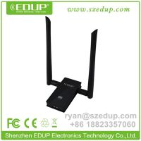 802.11AC 1200Mbps 2.4G/ 5G Dual Band USB WiFi Adapter with Dual 6dBi Antenna