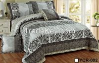 SHORT VELVET BEDSPREAD SET