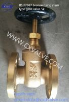 JIS marine bronze rising stem type gate valve F7367