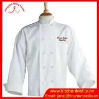 Direct manufacturer unisex cotton/polyester Restanurant uniform hotel uniform chef jacket