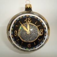 glass ball d 100 mm &quot;Clock&quot;