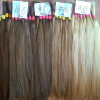 Colored Straight Single Drawn Brown - Blone Hair