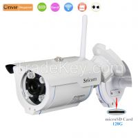 Sricam Wi-Fi Bullet Outdoor IP Camera IR-CUT Home security 720P HD