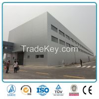 low cost steel frame iron structure shed