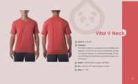 Bamboo mens V-Neck T-Shirts