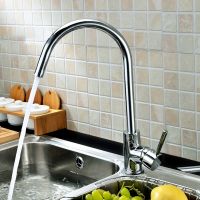 Hot selling high quality brass chrome kitchen faucet SRBF1831