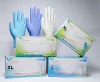 Black Nitrile examination gloves