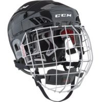 CCM Senior FitLite 60 Ice Hockey Helmet Combo 