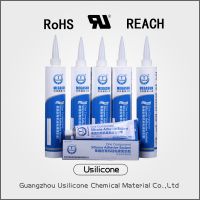 rtv white silicone glue for metal/PC with corona resistance