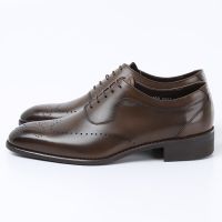 Man's genuine leather dress shoes, business shoes, casual shoes, nice quality shoes, bespoke