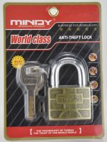 MINDY Alloy Lamina/vane Padlock