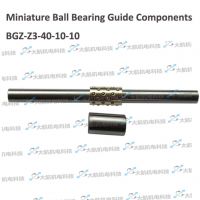 Ball bearing die set guide components