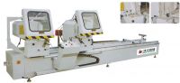 Aluminum profile double-head cutting saw