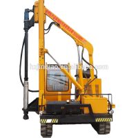 HXR series pre-drilling driven crawler pile driver