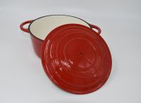 enameled cast iron cookware/cast iron casserole