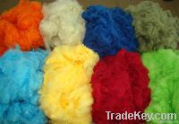 colored polyester staple fiber, dope dyed polyester staple fiber, color polyester staple fiber, color psf, dope dyed psf